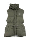 Rayla Tonal Label Padding Vest Sagebrush Green - CANADA GOOSE - BALAAN 4