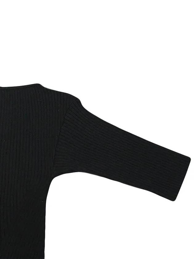 Soraia Knit Top Black - MAX MARA - BALAAN 6