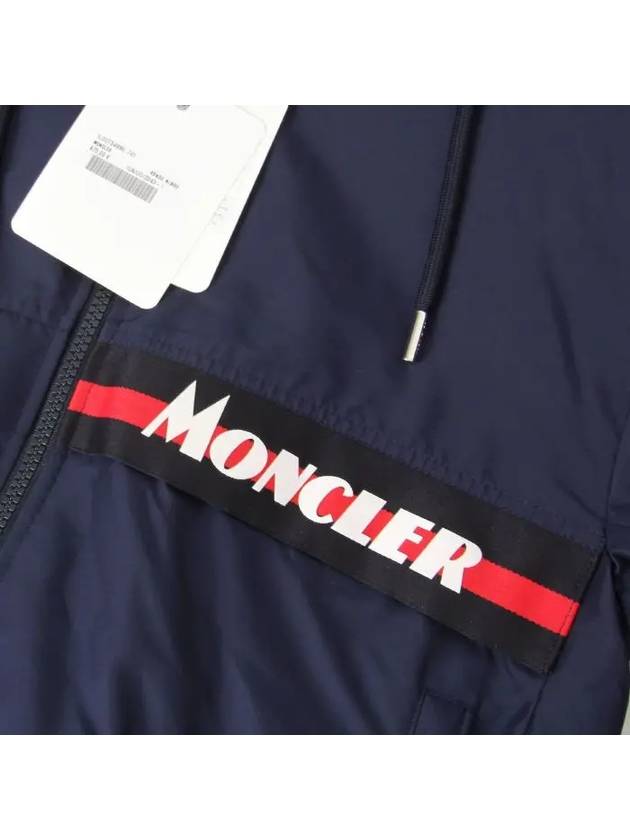 ILDUT 549ML 741 Logo Techno Hooded Jacket - MONCLER - BALAAN 5