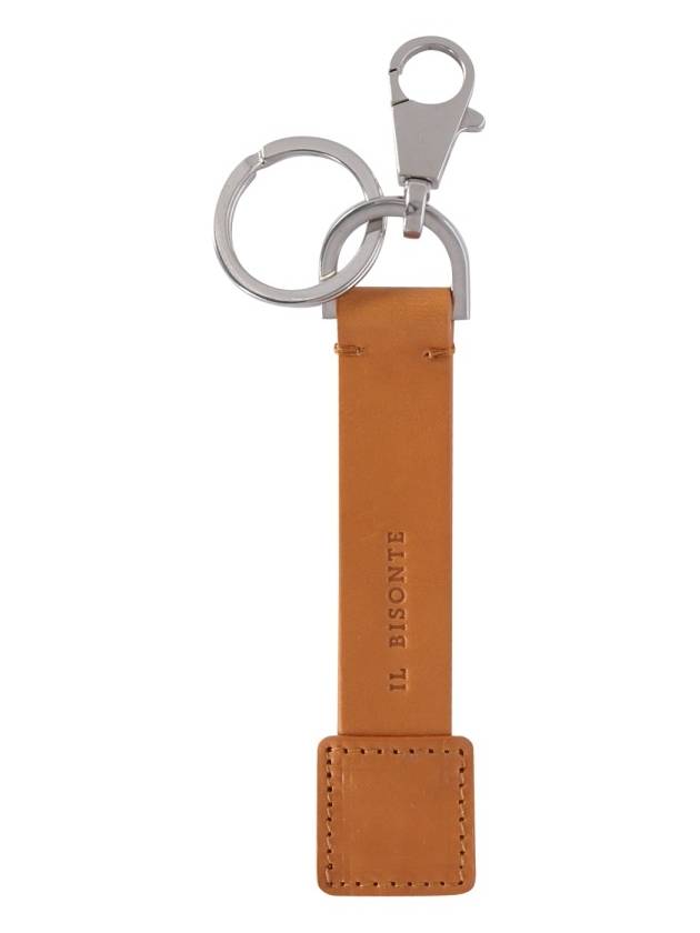 LEATHER KEY RING - IL BISONTE - BALAAN 1