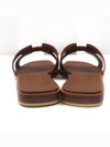 Oran Gold Women s Sandals Slippers H021056Z Size 37 - HERMES - BALAAN 6