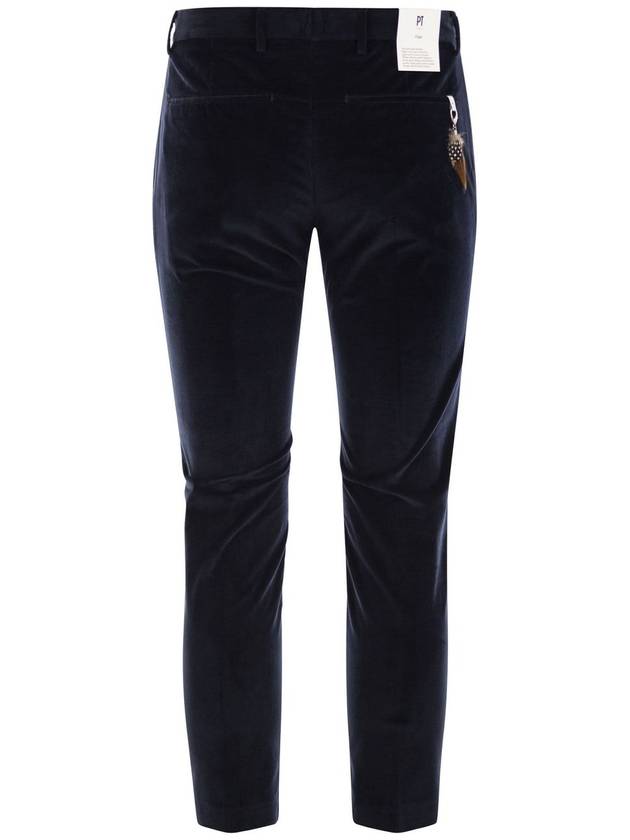 Velvet milleraies trousers - PT TORINO - BALAAN 2