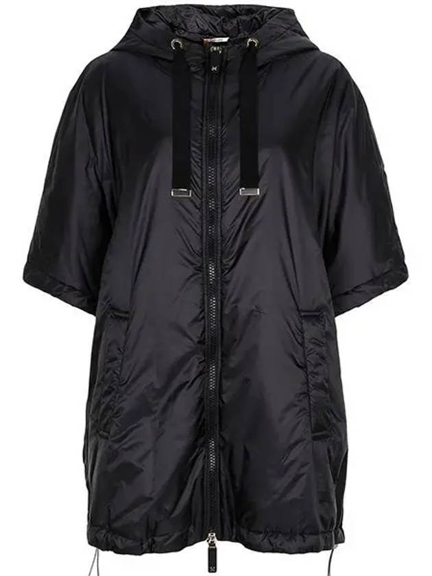 Black Grinch Short Sleeve Hooded Padded Jacket GREENCI 009 1208836 - MAX MARA - BALAAN 1