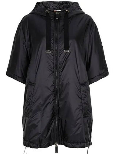 Black Grinch Short Sleeve Hooded Padded Jacket GREENCI 009 1208836 - MAX MARA - BALAAN 1