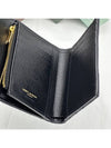 Matelasse Monogram Quilting Flap Half Wallet Black - SAINT LAURENT - BALAAN 6