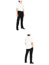 Logo Series Cotton Track Pants Black - EMPORIO ARMANI - BALAAN 4