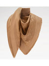 Monogram Classic Jacquard Scarf Caramel - LOUIS VUITTON - BALAAN 4