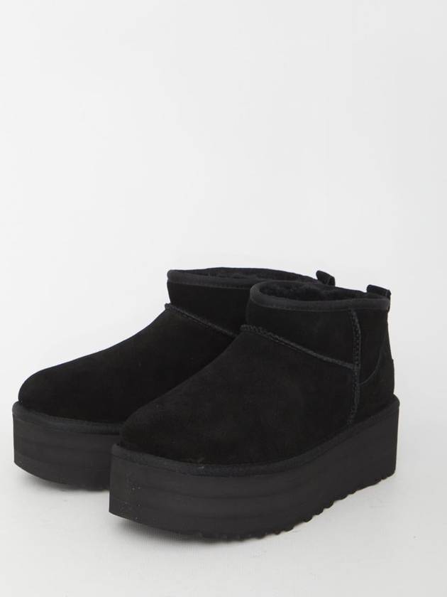 Classic Ultra Mini Platform Winter Boots Black - UGG - BALAAN 3