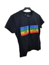 Rainbow Crew Neck Short Sleeve T-Shirt Black - ACNE STUDIOS - BALAAN 3