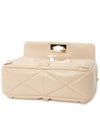 Rockstud Foldover Lambskin Leather Shoulder Bag Beige - VALENTINO - BALAAN 6