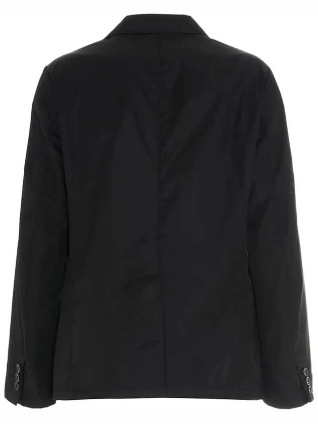 Re-Nylon Single Jacket Black - PRADA - BALAAN 4