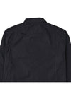 Lens Wappen Ripstop Shirt Zip Up Jacket Black - CP COMPANY - BALAAN 10