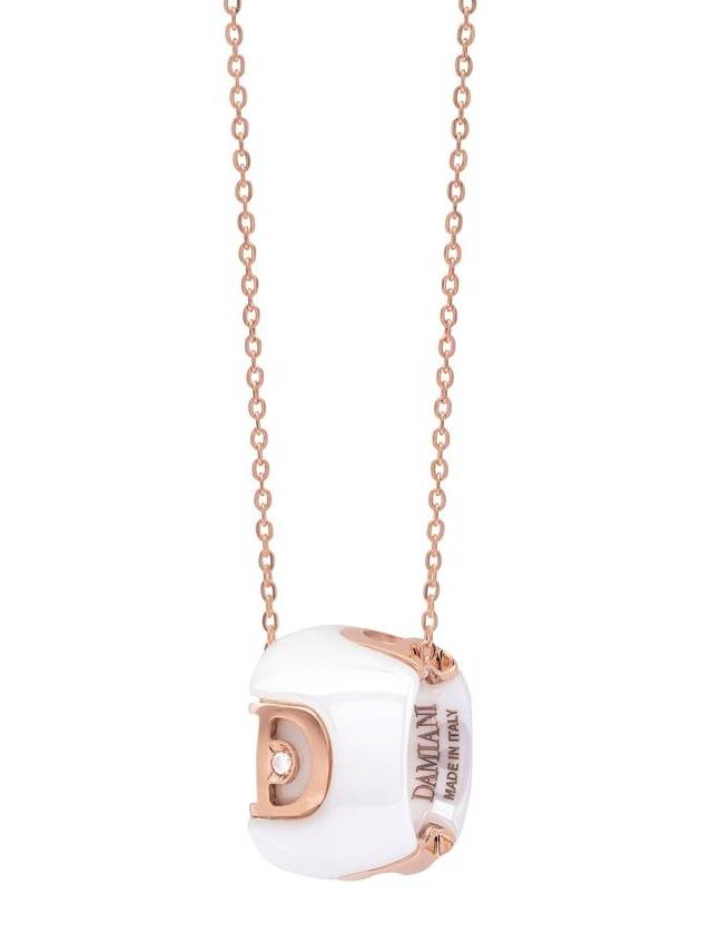 D-Icon Necklace Pink Gold - DAMIANI - BALAAN 4