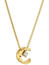 18K Coco Crush Diamond Necklace Yellow Gold - CHANEL - BALAAN.