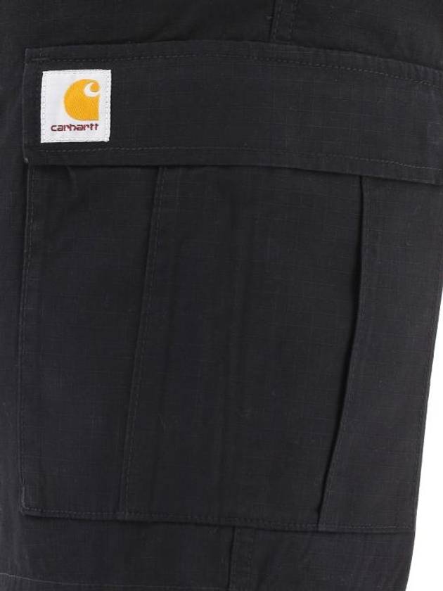 Aviation Shorts Black - CARHARTT WIP - BALAAN 5