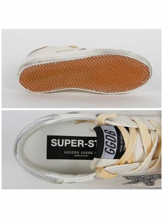 Superstar Silver Tab Low-Top Sneakers White - GOLDEN GOOSE - BALAAN 4