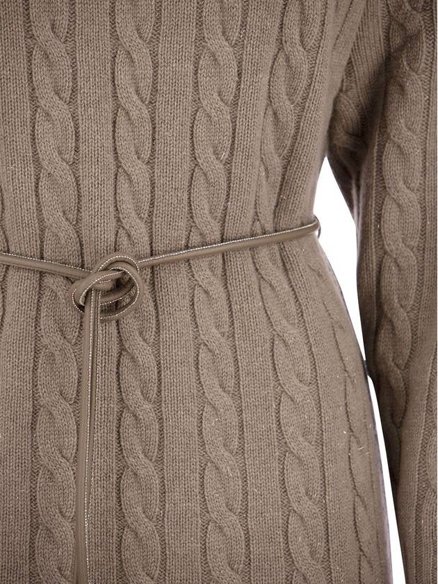 Wool, silk and cashmere turtleneck dress - PESERICO - BALAAN 4