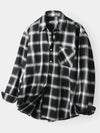 Tartan check shirt black - INDUST - BALAAN 8