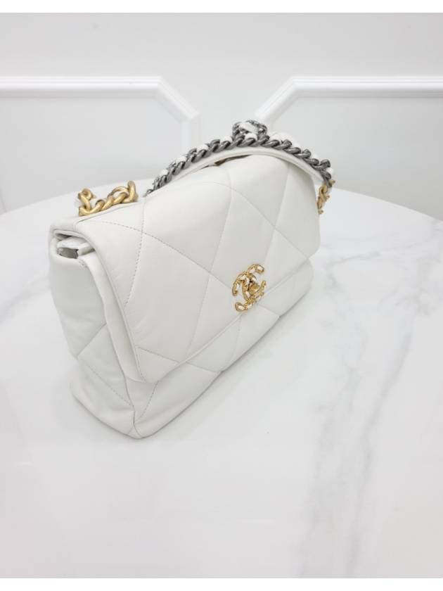 19Flap Bag White Large AS1161 - CHANEL - BALAAN 3