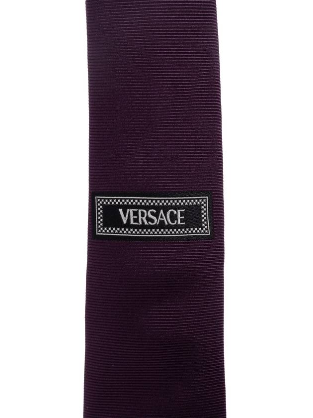 Versace Silk Tie, Men's, Purple - VERSACE - BALAAN 4