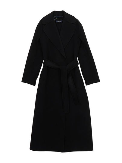 Poldo long wool single coat black - MAX MARA - BALAAN 2