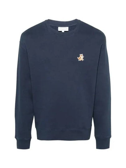 Fox Cotton Sweatshirt Navy - MAISON KITSUNE - BALAAN 2