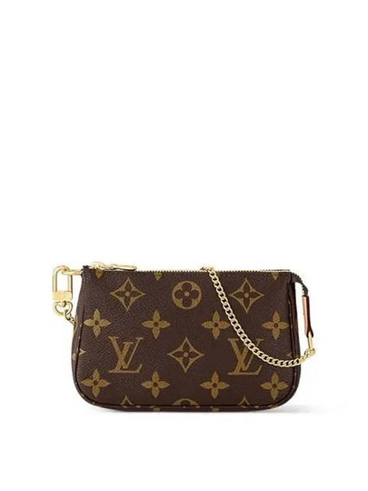 Monogram Mini Pochette Shoulder Bag Brown - LOUIS VUITTON - BALAAN 2