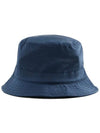 Econyl Regenerated Nylon Bucket Hat Avio Blue - STONE ISLAND - BALAAN 4