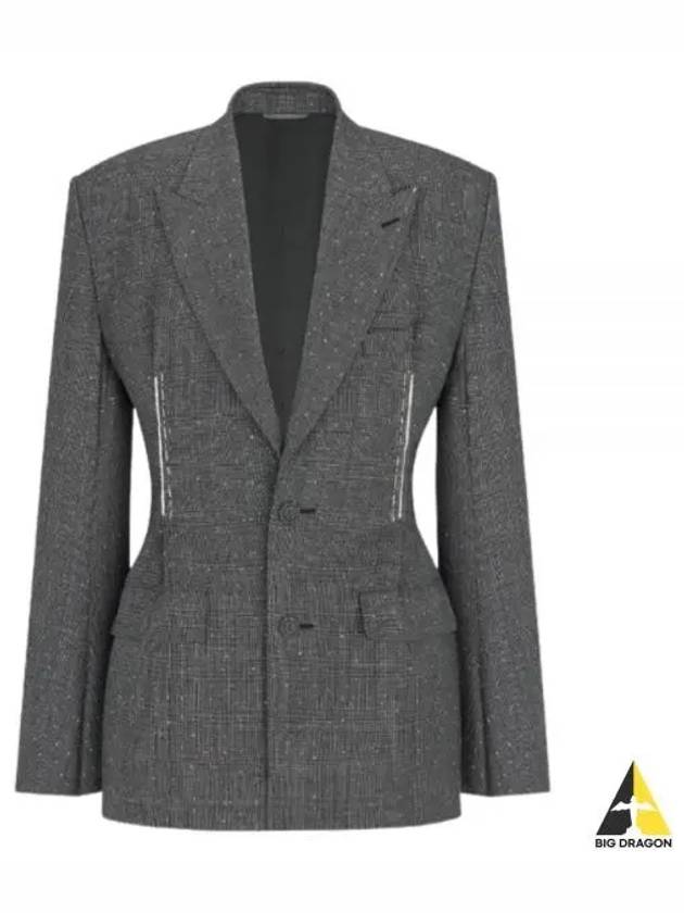 Bar Jacket Grey - DIOR - BALAAN 2