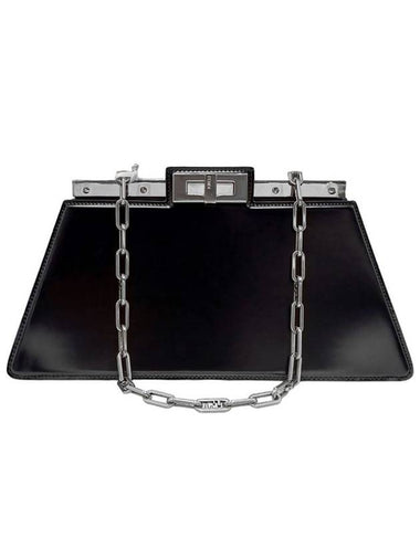 Women s 8BN340 Peekaboo Cut Chain Medium Shoulder Bag - FENDI - BALAAN 1