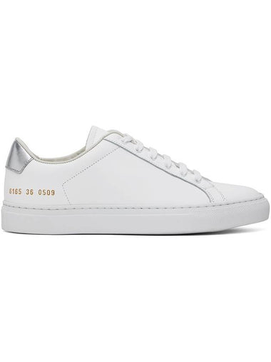 Retro Classic Sneakers White Silver 61650509 - COMMON PROJECTS - BALAAN 1