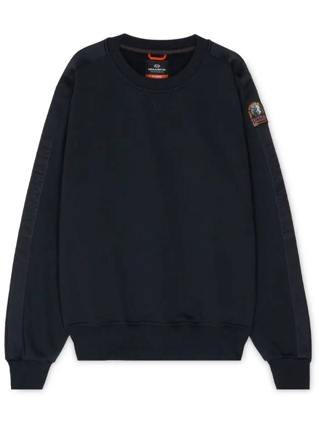 Men's Logo Patch Black Sweatshirt PMFLXF01 710 - PARAJUMPERS - BALAAN 3