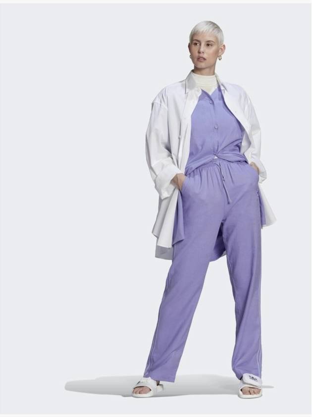 HB9540 Baseball Linen Dress Lavender WOMENS - ADIDAS - BALAAN 4