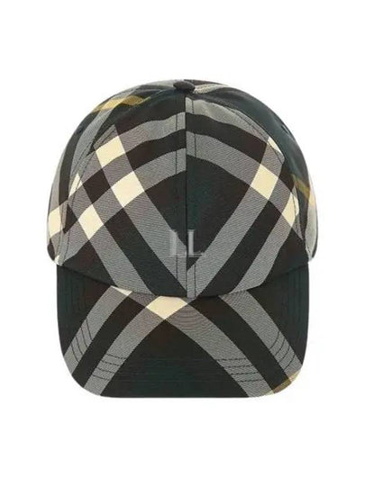 Check pattern ball cap green - BURBERRY - BALAAN 2