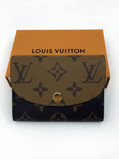 Rosalie Monogram Reverse Coin Purse Brown - LOUIS VUITTON - BALAAN 2