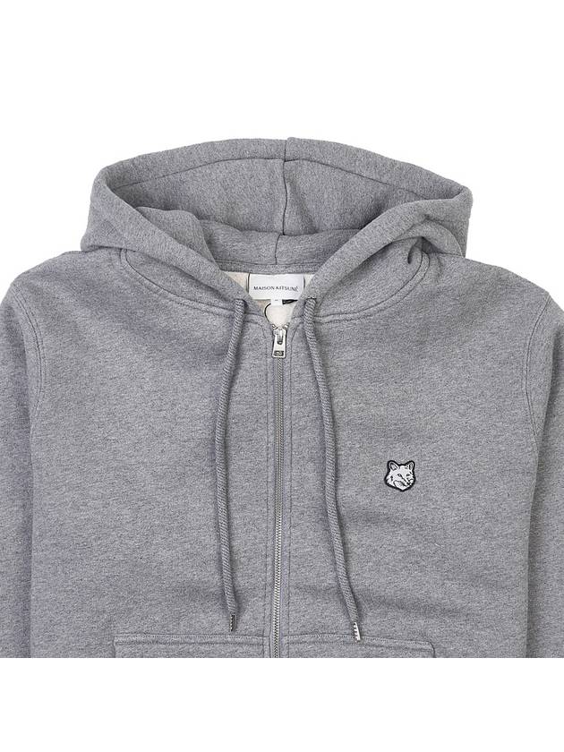 Maison Kitsune Men's Foxhead Patch Comfort Hooded Zipup LM00704KM0307 MGM - MAISON KITSUNE - BALAAN 3