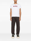 VPC Logo Organic Cotton Short Sleeve T-Shirt White - A.P.C. - BALAAN 5