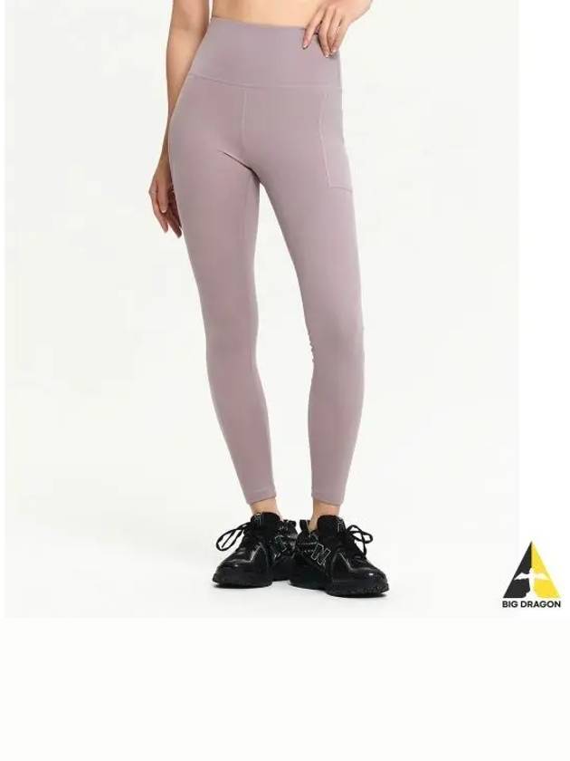 NBNSE4P012 WOMEN Harmony Pocket 25 Inch High Rise Leggings PURPLE - NEW BALANCE - BALAAN 1