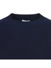 Logo slit knit t-shirt MK3SP032NVY - P_LABEL - BALAAN 4