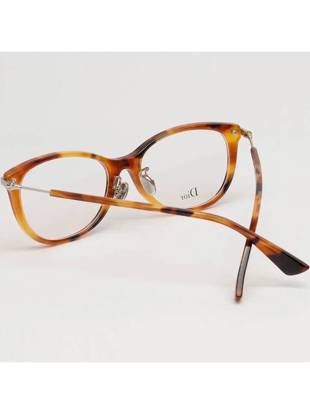 Eyewear Round Acetate Glasses Havana Brown - DIOR - BALAAN 5