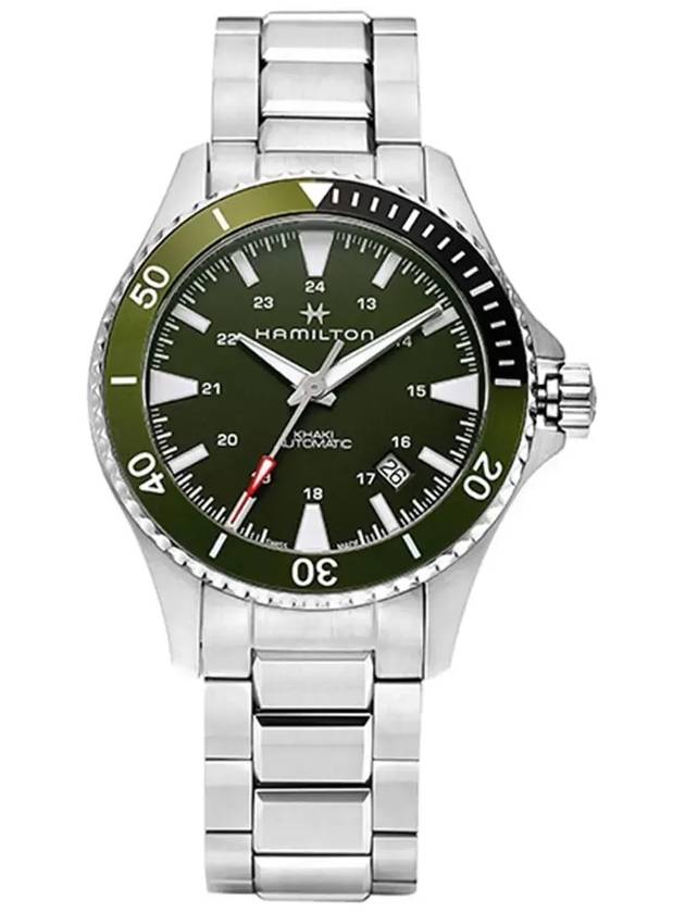 Men's Scuba Automatic Metal Watch 40mm Khaki Navy - HAMILTON - BALAAN 6