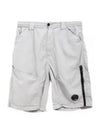 50 Fili Stretch Shorts Grey - CP COMPANY - BALAAN 2