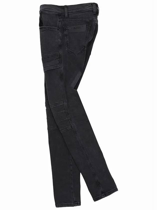 Casual black pocket spandex skinny jeans JN150 - IKALOOOK - BALAAN 2