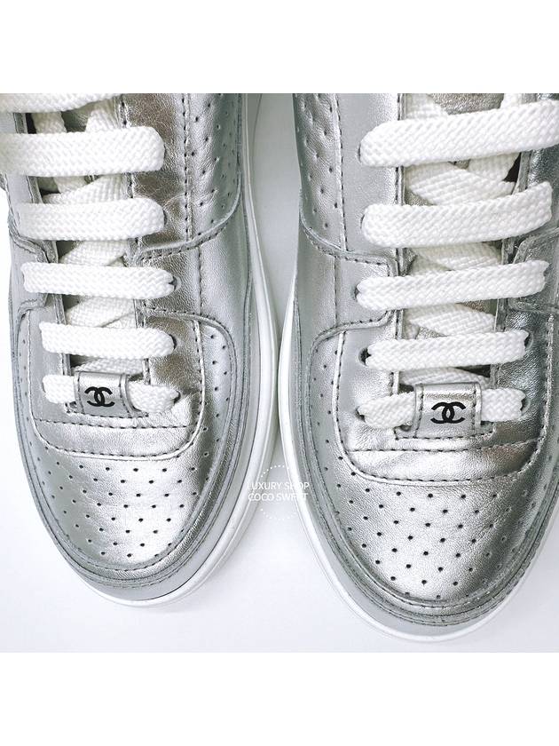 Air Force Sneakers Silver G45079 B15512 NU78637 - CHANEL - BALAAN 5