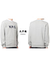 VPC Logo Crew Neck Sweatshirt Grey - A.P.C. - BALAAN 5