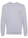 Fox Head Patch Regular Sweatshirt Light Grey Melange - MAISON KITSUNE - BALAAN 2