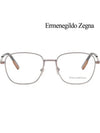 Zegna glasses frame EZ5168 014 metal frame metal square - ERMENEGILDO ZEGNA - BALAAN 3