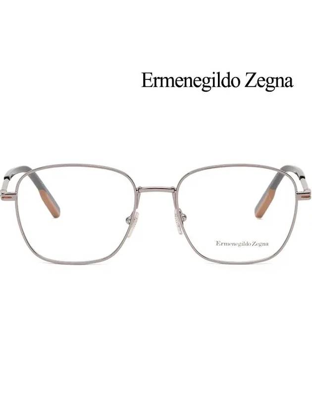 Zegna glasses frame EZ5168 014 metal frame metal square - ERMENEGILDO ZEGNA - BALAAN 3