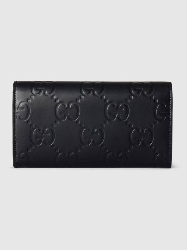 GG Continental Long Wallet Black - GUCCI - BALAAN 3