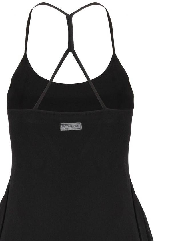 The Nodo Knit Long One Piece Black - JACQUEMUS - BALAAN 2